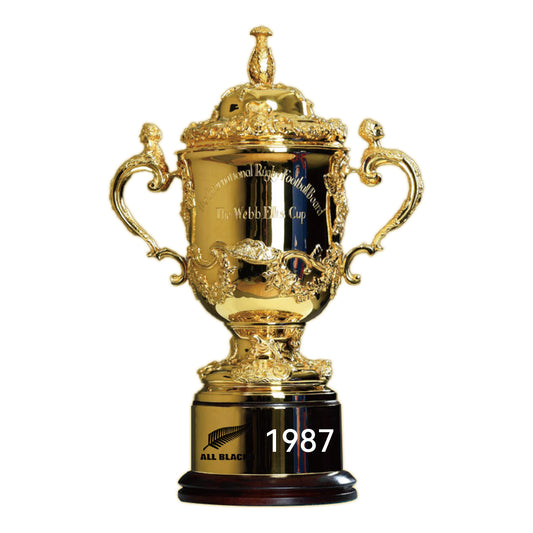 The Webb Ellis Cup Rugby World Cup Champions Trophy Metal 10cm (1987)