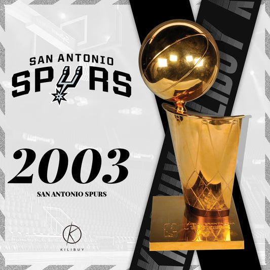 [NBA] 2003 Larry O'Brien NBA Championship Trophy,San Antonio Spurs