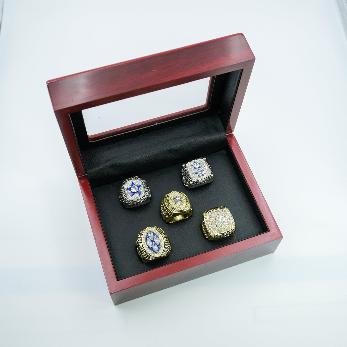 1971-1995 Dallas Cowboys Super Bowl Championship Rings Set