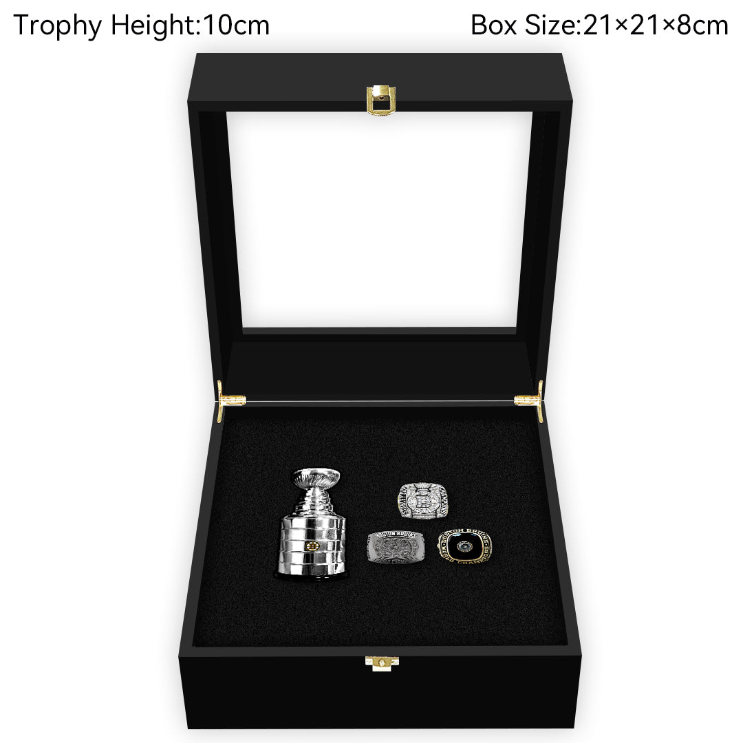 Boston Bruins  NHL Trophy And Ring Box