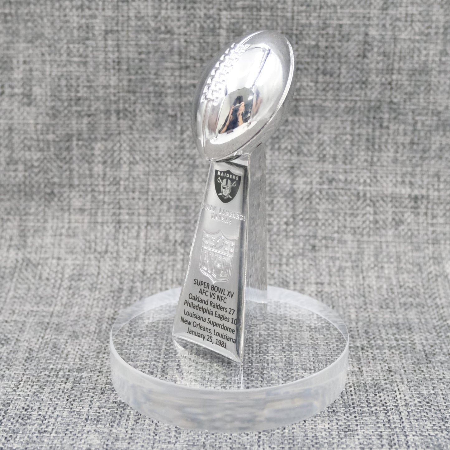 Las Vegas Raiders(Los Angeles Raiders) Super Bowl Trophy Team Logo