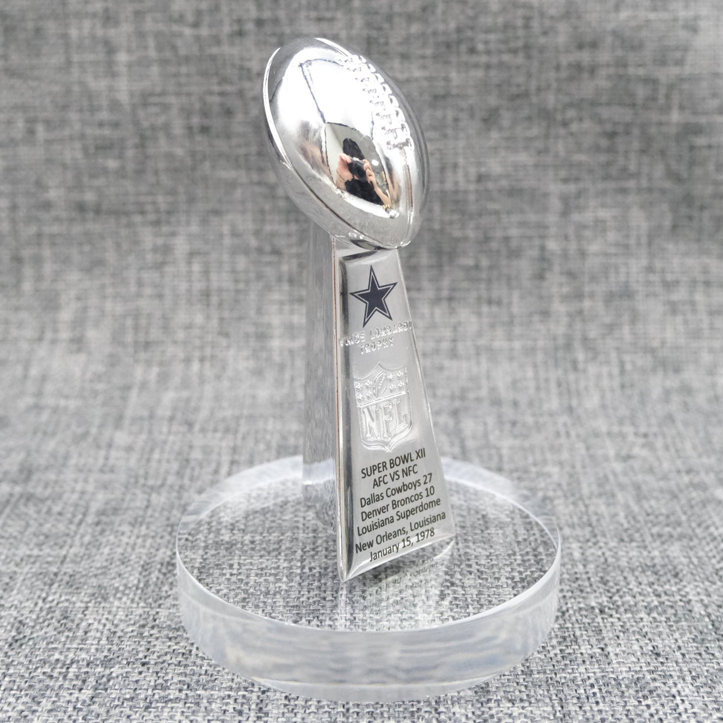Dallas Cowboys Super Bowl Trophy Team Logo