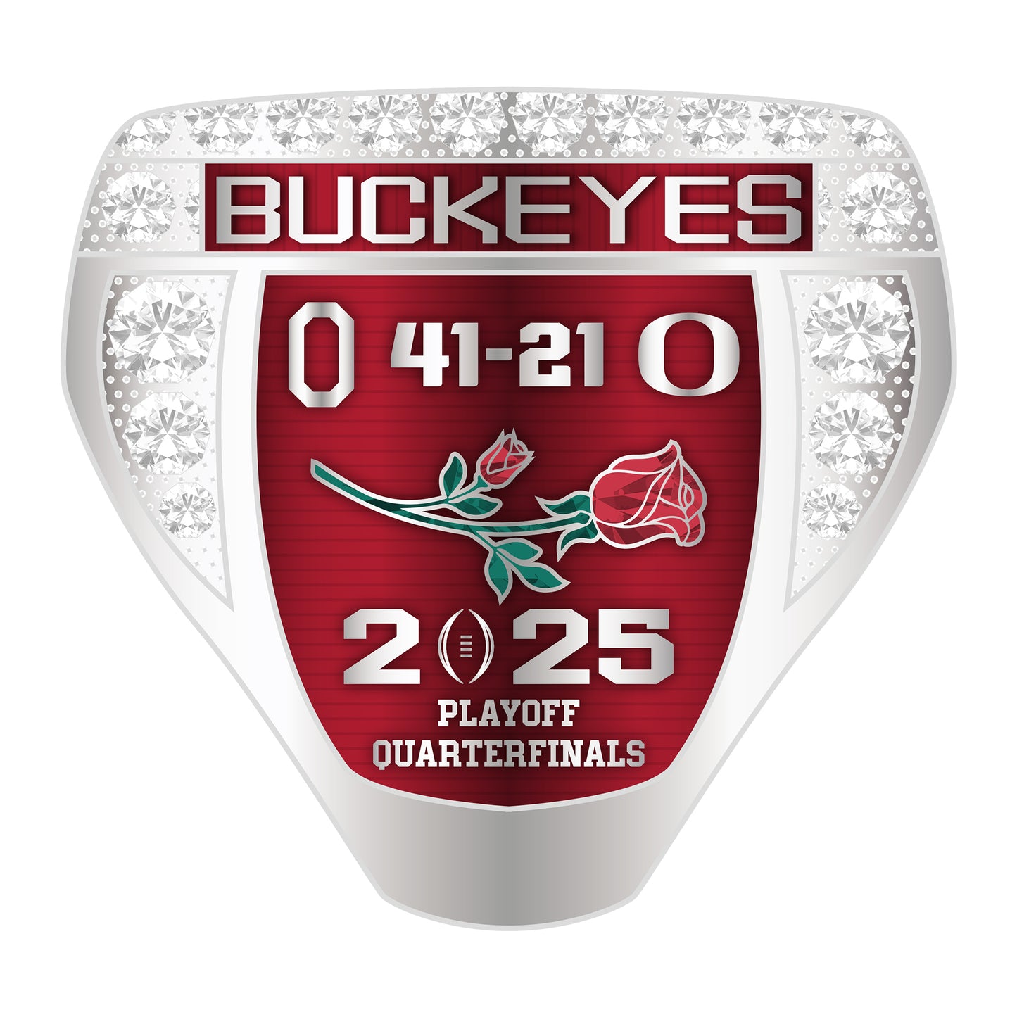 2025 Ohio State Buckeyes Rose Bowl Championship Ring