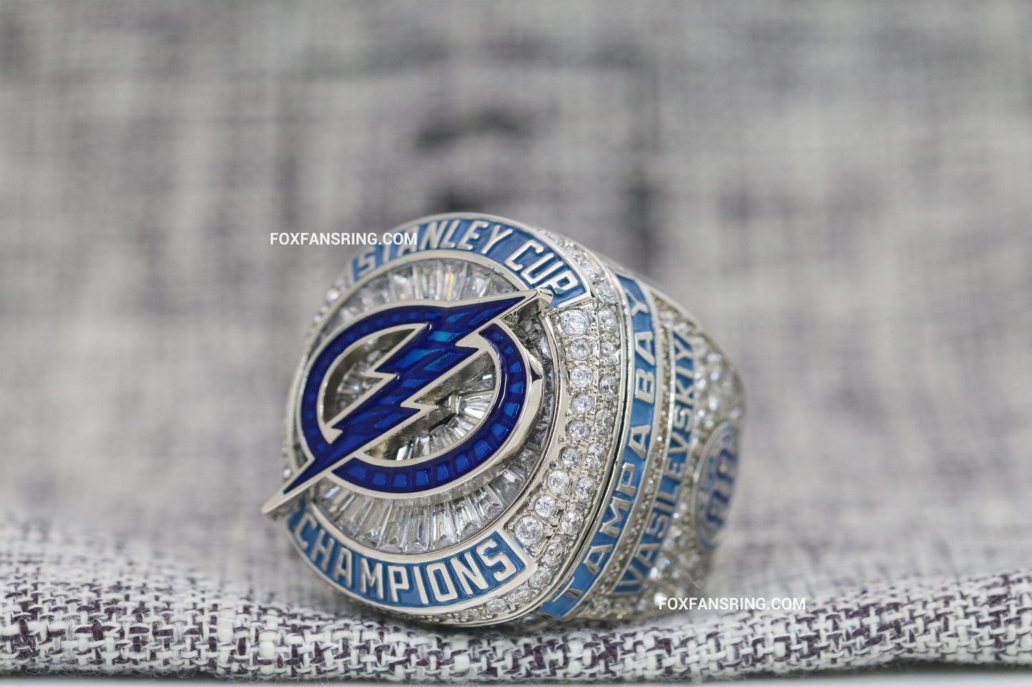 2021 Tampa Bay Lightning Stanley Cup Back to Back Ring