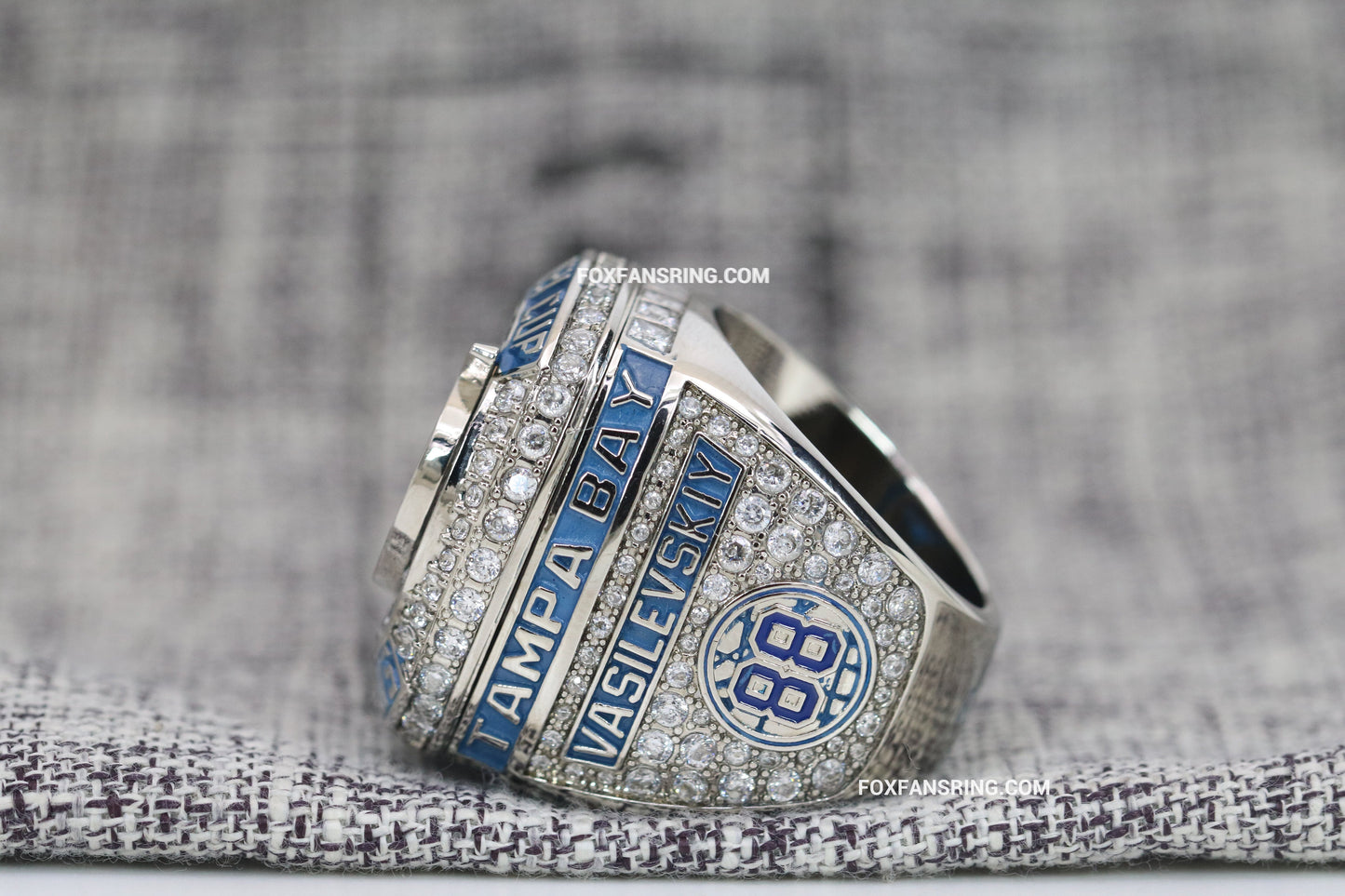 2021 Tampa Bay Lightning Stanley Cup Back to Back Ring