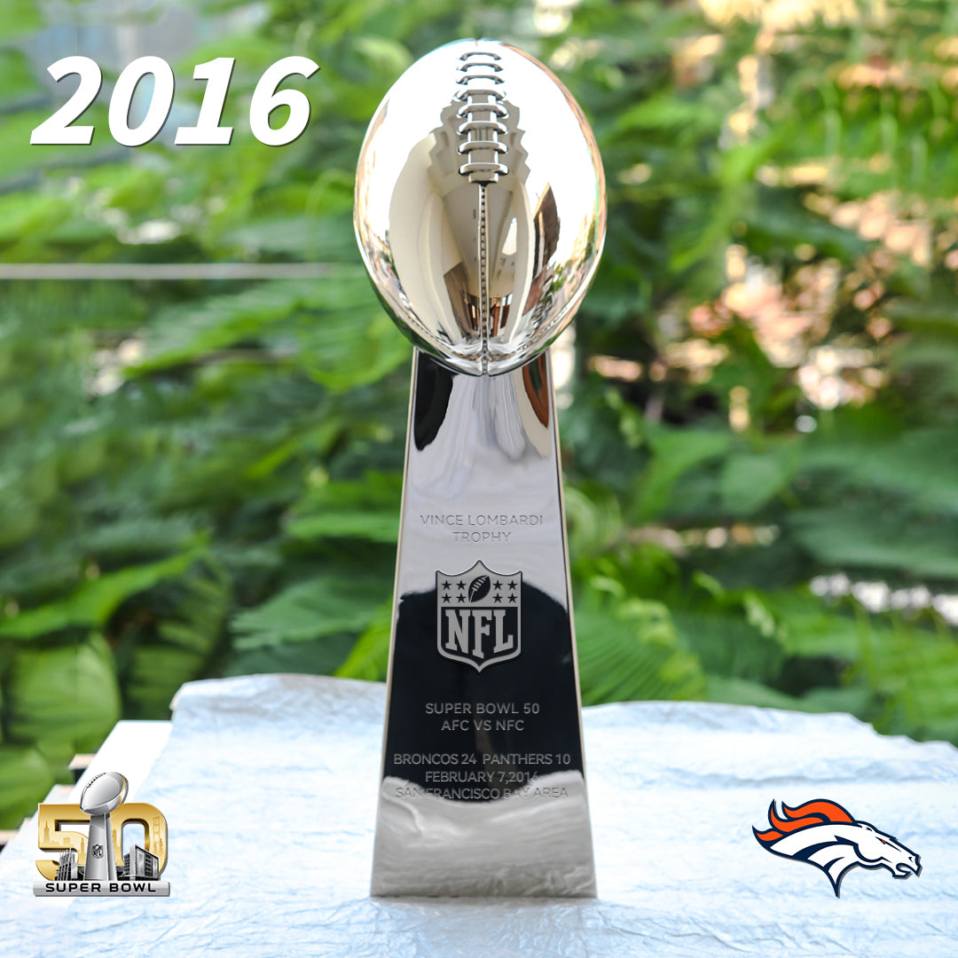 [NFL]2016 Vince Lombardi Trophy, Super Bowl 50, L Denver Broncos