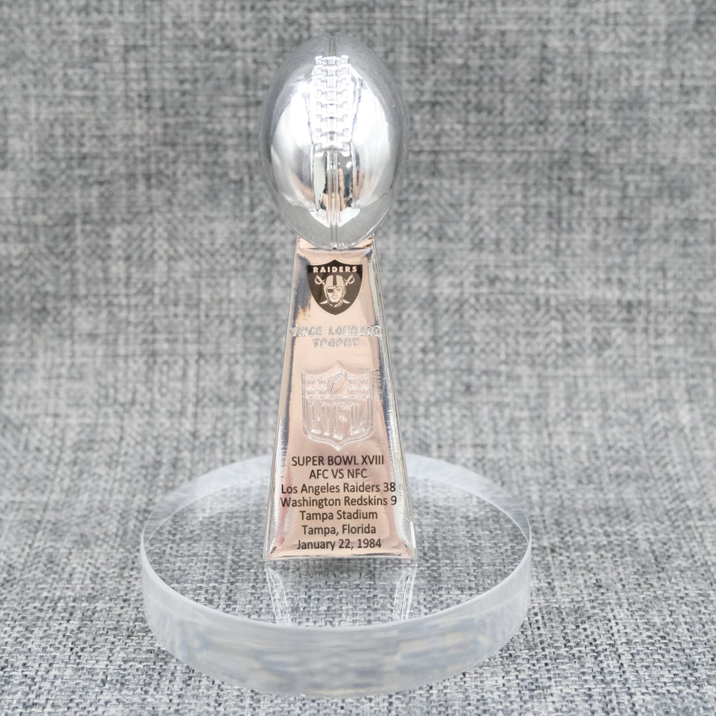 Las Vegas Raiders(Los Angeles Raiders) Super Bowl Trophy Team Logo