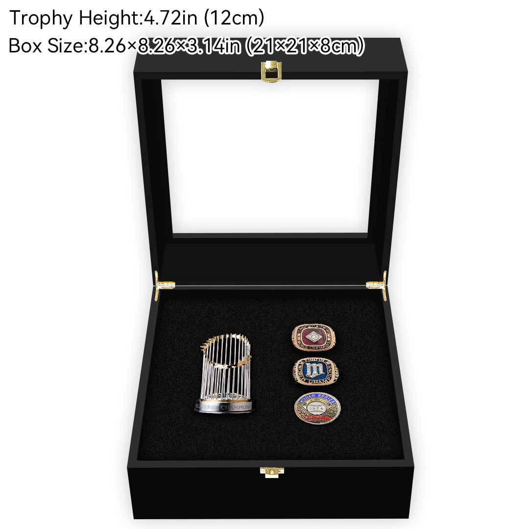 Minnesota Twins MLB Trophy And Ring Box