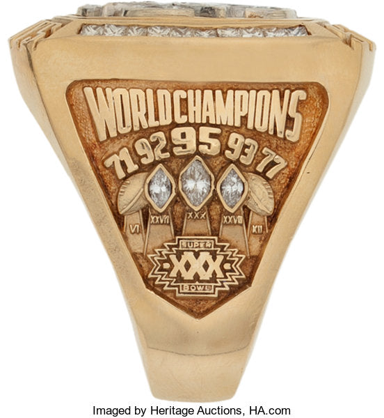 1995 Dallas Cowboys Super Bowl Championship Ring