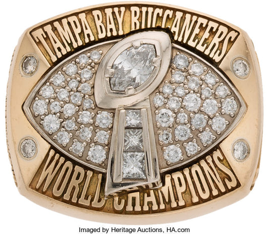 2002 Tampa Bay Buccaneers Super Bowl Championship Ring