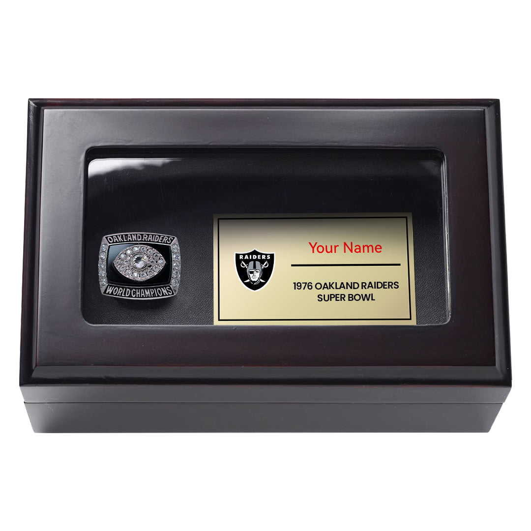 1976 Oakland Raiders Super Bowl Championship Ring