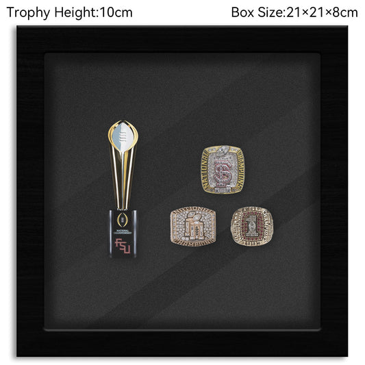 Florida State Seminoles CFP National Championship NCAA Trophy&Ring Box