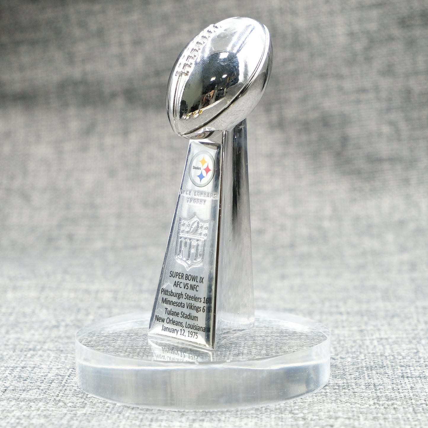 Pittsburgh Steelers Super Bowl Trophy Team Logo