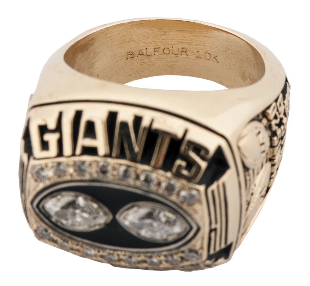 1990 New York Giants Super Bowl Championship Ring