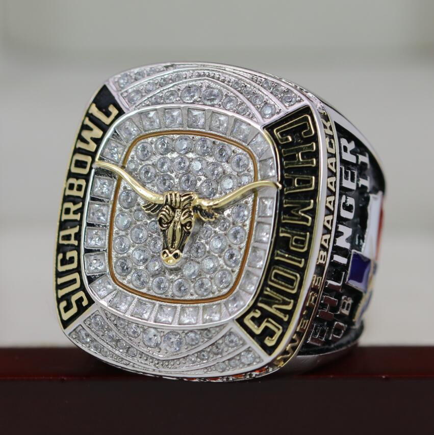 2018 Texas Longhorns College Football Sugar Bowl Championship Ring - Premium Series