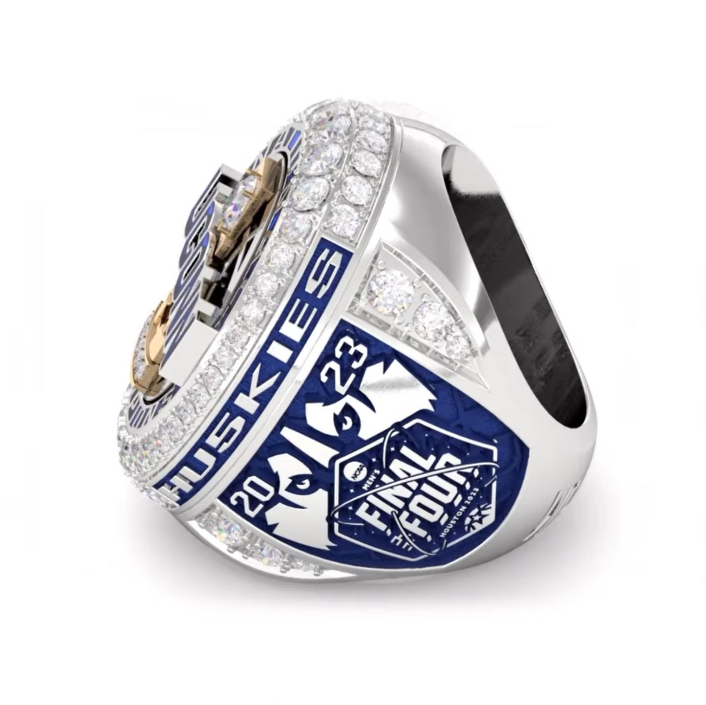 UCONN Huskies College Basketball 1999 2004 2011 2014 2023 Five Championship  Rings Box Set