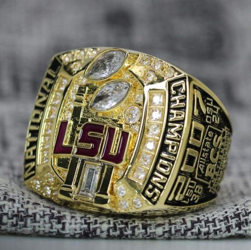 Louisiana State University (LSU) College Football National Championship Ring (2007) - Premium Series