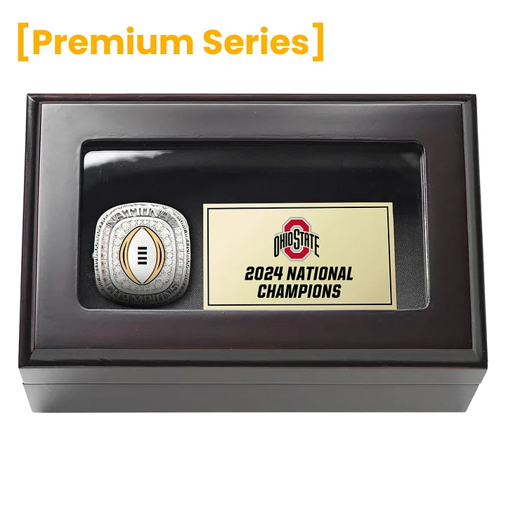 Premium Series【Official Version】2025 Ohio State Buckeyes CFP National Championship Ring