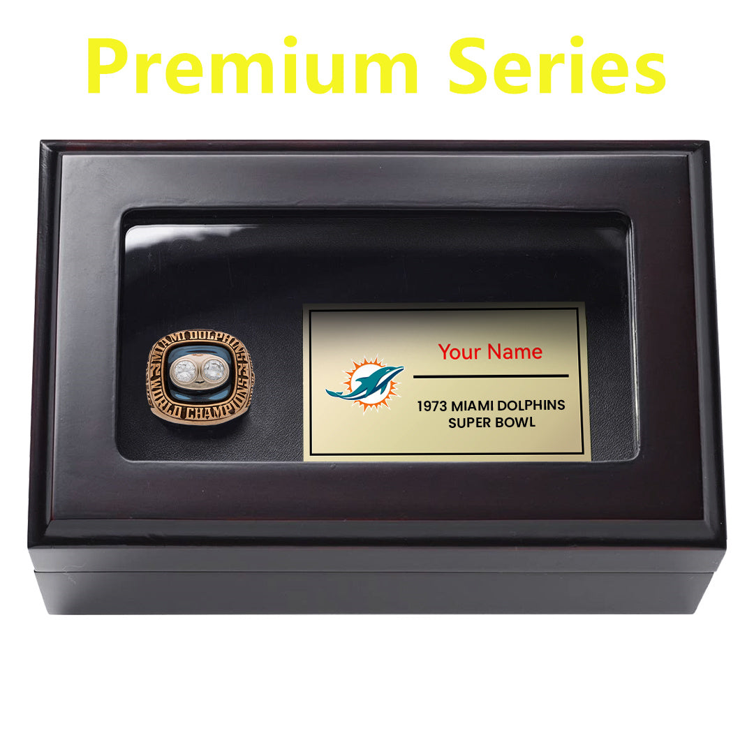 Premium Series-1973 Miami Dolphins Super Bowl Ring