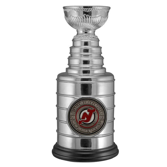 New Jersey Devils NHL Stanley Cup Champions Resin Replica Trophy 9.8 Inches