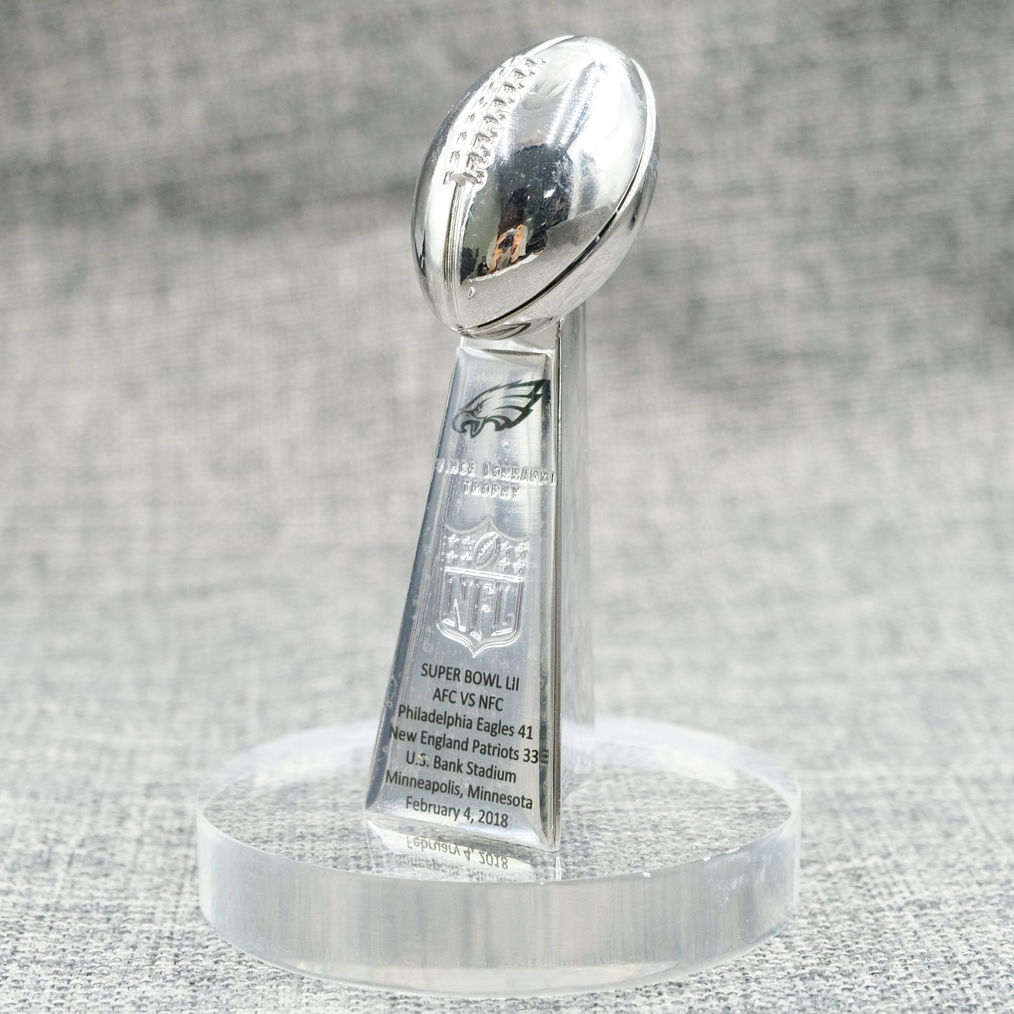 Philadelphia Eagles Super Bowl Trophy Team Logo