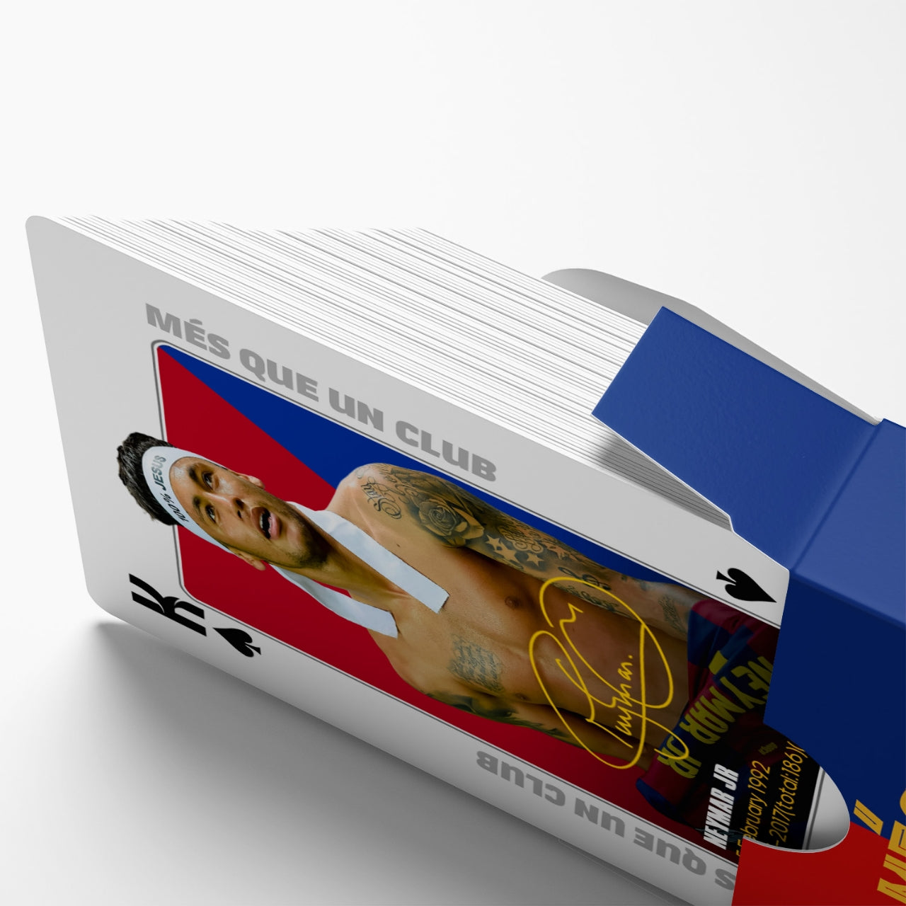 Barcelona Legends Commemorative Poker Cards Collection Cards