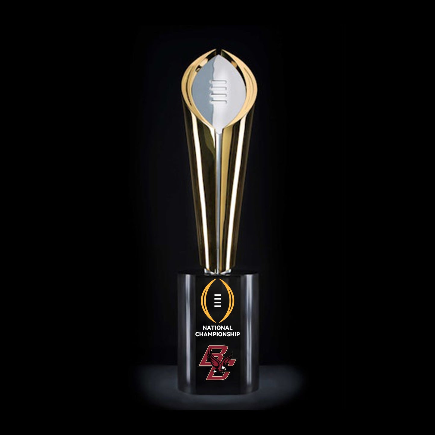 [NCAAF]Boston College Eagles CFP National Championship Trophy