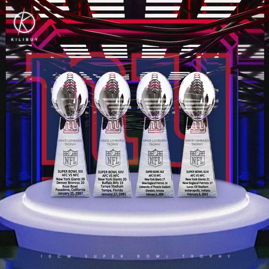 New York Giants Super Bowl Trophy Team Logo