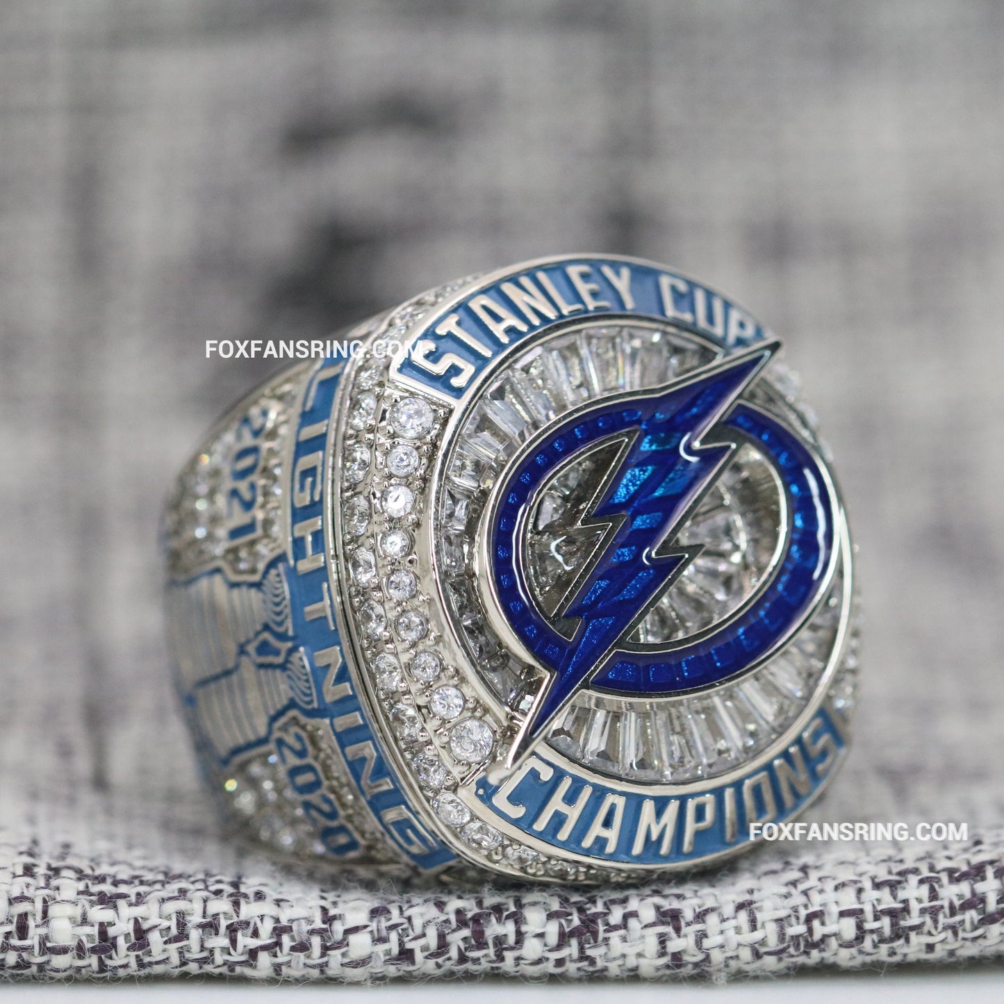 2021 Tampa Bay Lightning Stanley Cup Back to Back Ring