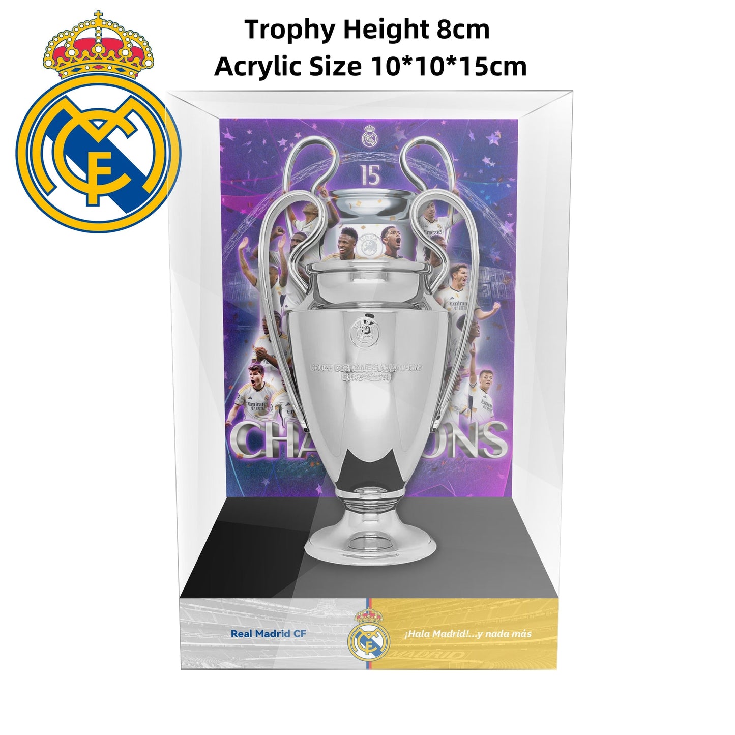 Champions League Trophy(Engrave The 2023-24 Season Champions)