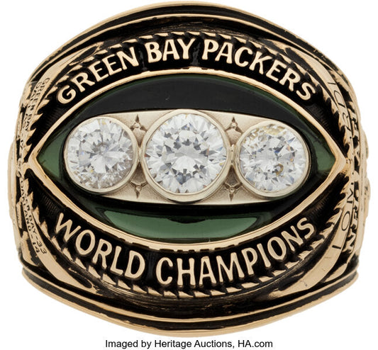 1967 Green Bay Packers Super Bowl Championship Ring