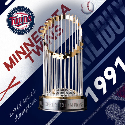 [MLB]1991 MINNESOTA TWINS MLB WORLD SERIES WINNER