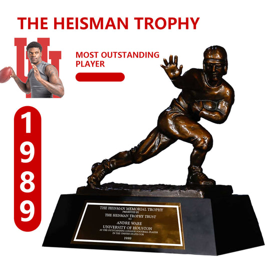 1989 Houston Cougars Andre Trevor Ware NCAA Heisman Trophy