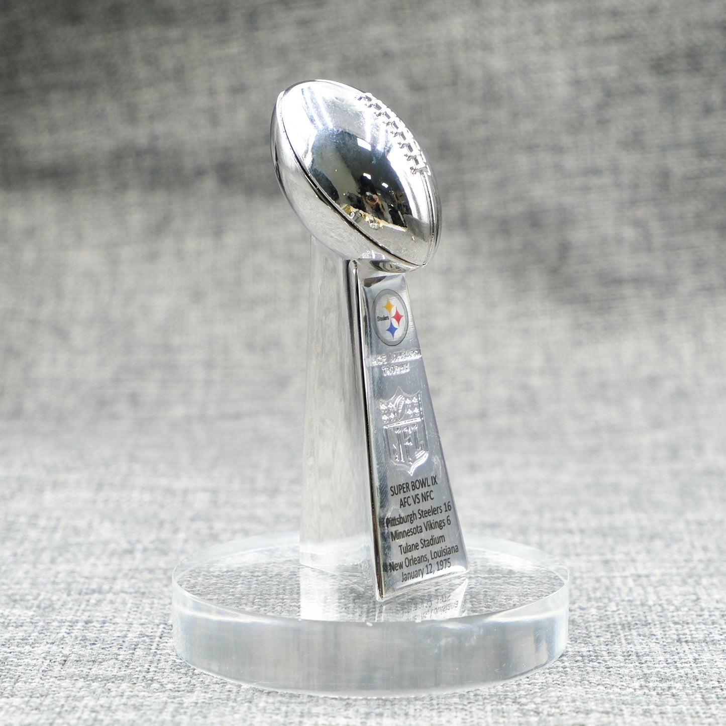 Pittsburgh Steelers Super Bowl Trophy Team Logo