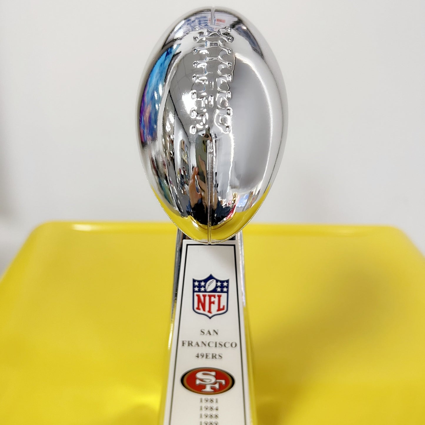 [NFL]San Francisco 49ers,1994/1989/1988/1984/1981Vince Lombardi ,  Super Bowl Championship Trophy Resin Version