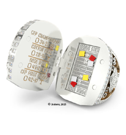 Premium Series【Official Version】2025 Ohio State Buckeyes CFP National Championship Ring