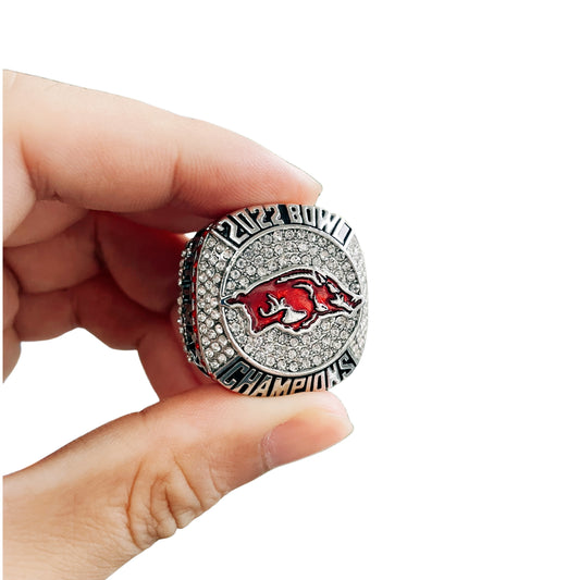 2022 Arkansas Razorbacks University Liberty Bowl Championship Ring