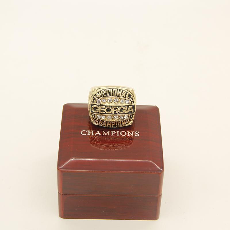 Georgia Bulldogs College Football National Championship Ring (1980)