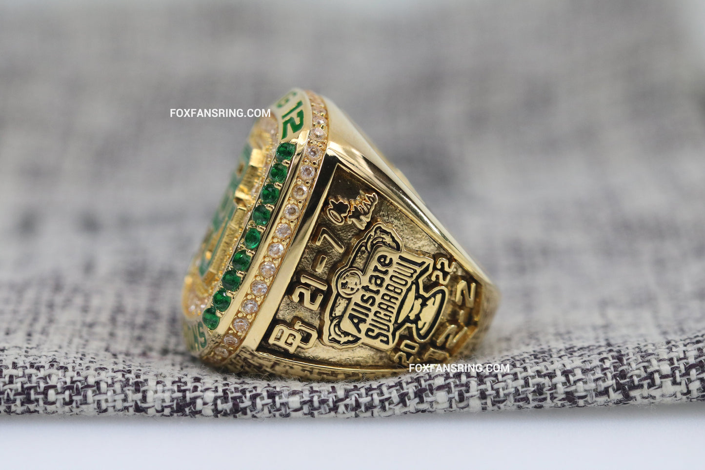 Fans-Edition 2022 Baylor Bears Football Big 12 Allstate Championship Ring - Premium Series