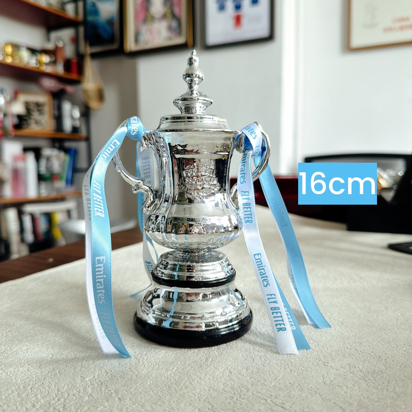 FA Cup Trophy(Indicate what ribbon you want)