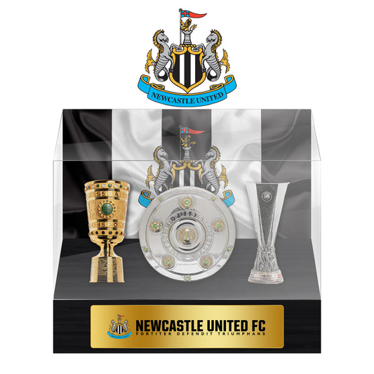 Newcastle United Football Championship Trophy Display Case