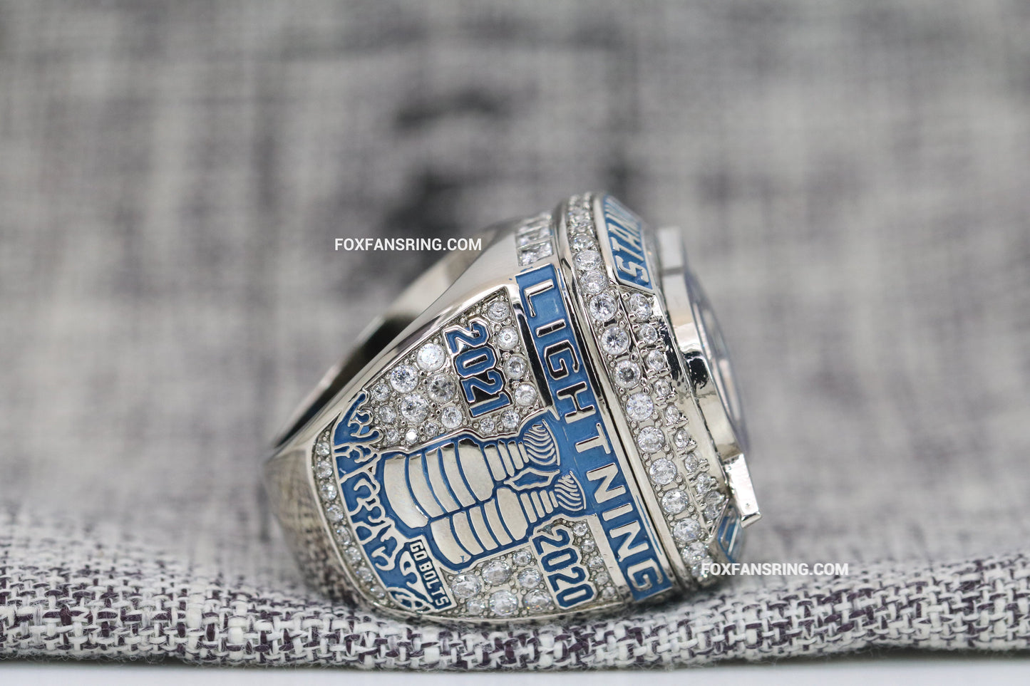 2021 Tampa Bay Lightning Stanley Cup Back to Back Ring