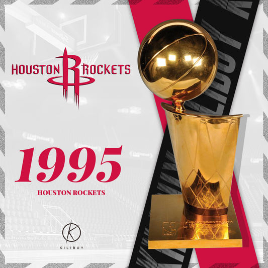 [NBA] 1995 Larry O'Brien NBA Championship Trophy,Houston Rockets