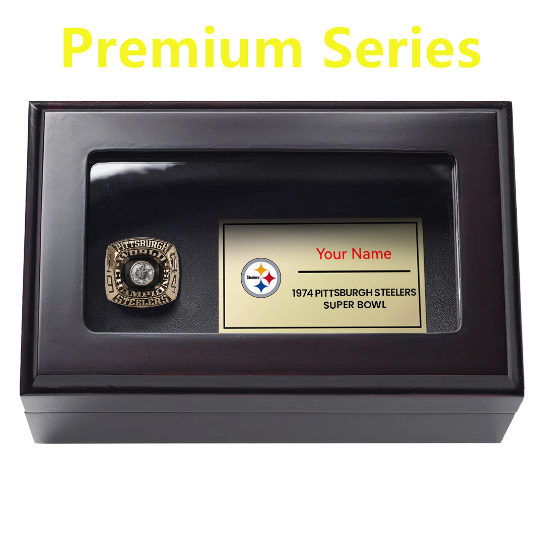 Premium Series-1974 Pittsburgh Steelers Super Bowl Ring