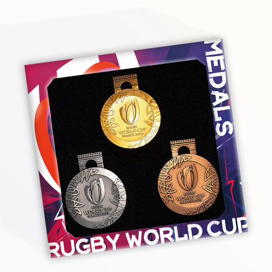 The  2023 Rugby World Cup Champions Medal Box Set