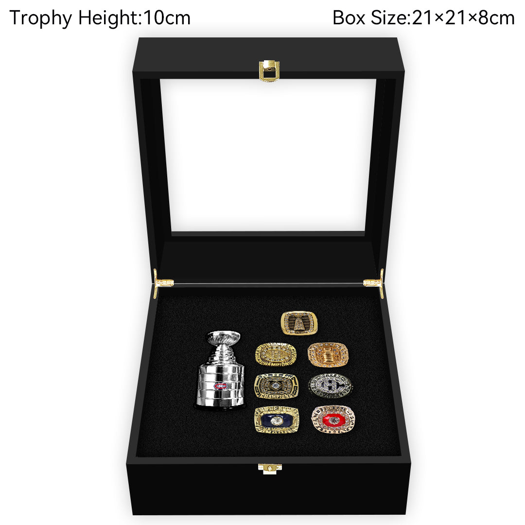 Montreal Canadiens  NHL Trophy And Ring Box