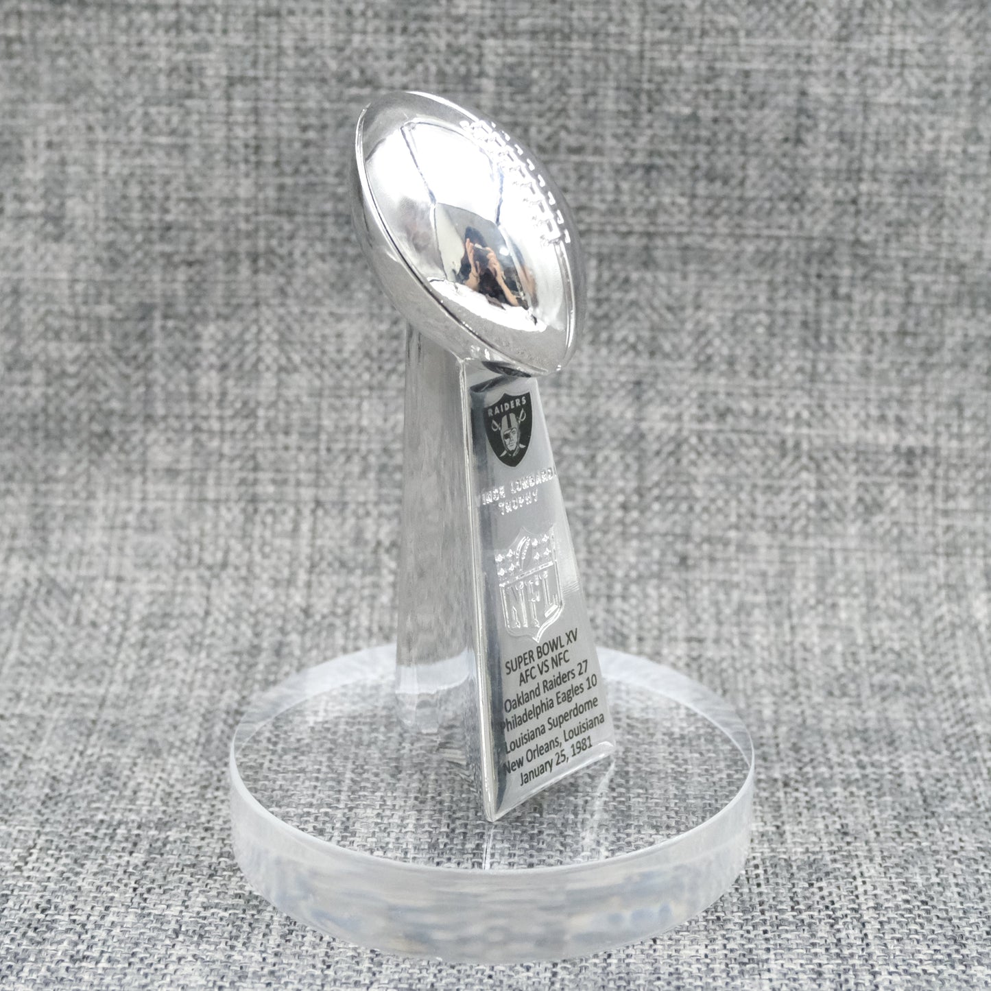 Las Vegas Raiders(Los Angeles Raiders) Super Bowl Trophy Team Logo