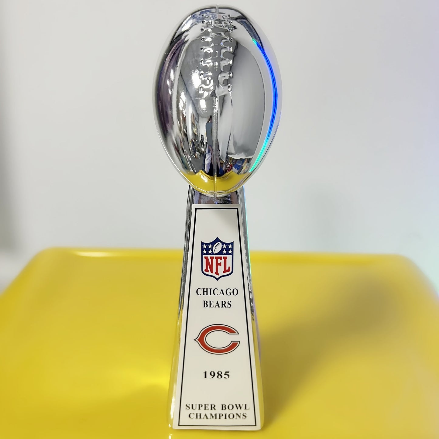 [NFL]Chicago Bears,1985 Vince Lombardi ,  Super Bowl Championship Trophy Resin Version