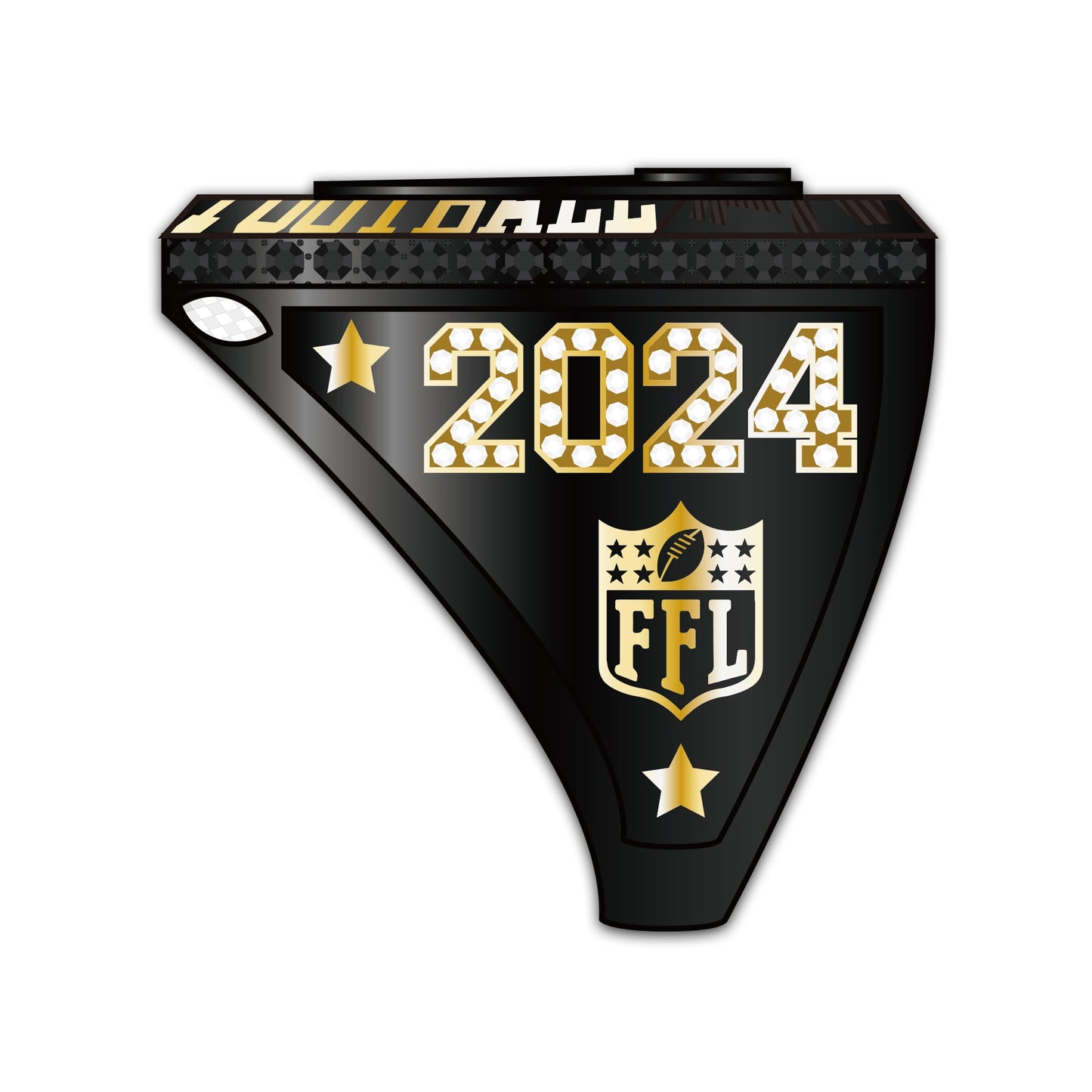 2023/2024 Fantasy Football Championship Ring