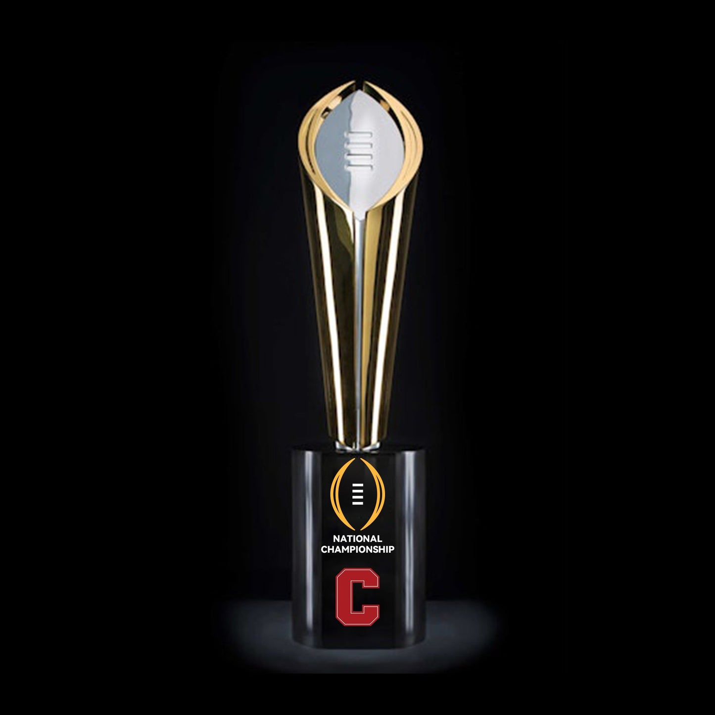 [NCAAF]Cornell Big Red CFP National Championship Trophy